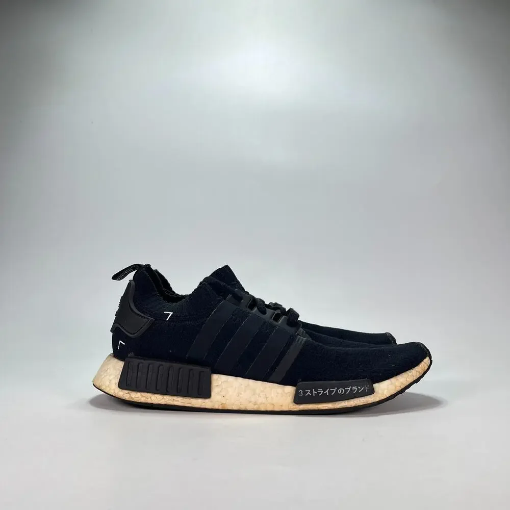 Adidas NMD_R1 Japan Black Low Top Casual Lifestyle Sneakers S81847 Men's Size 12